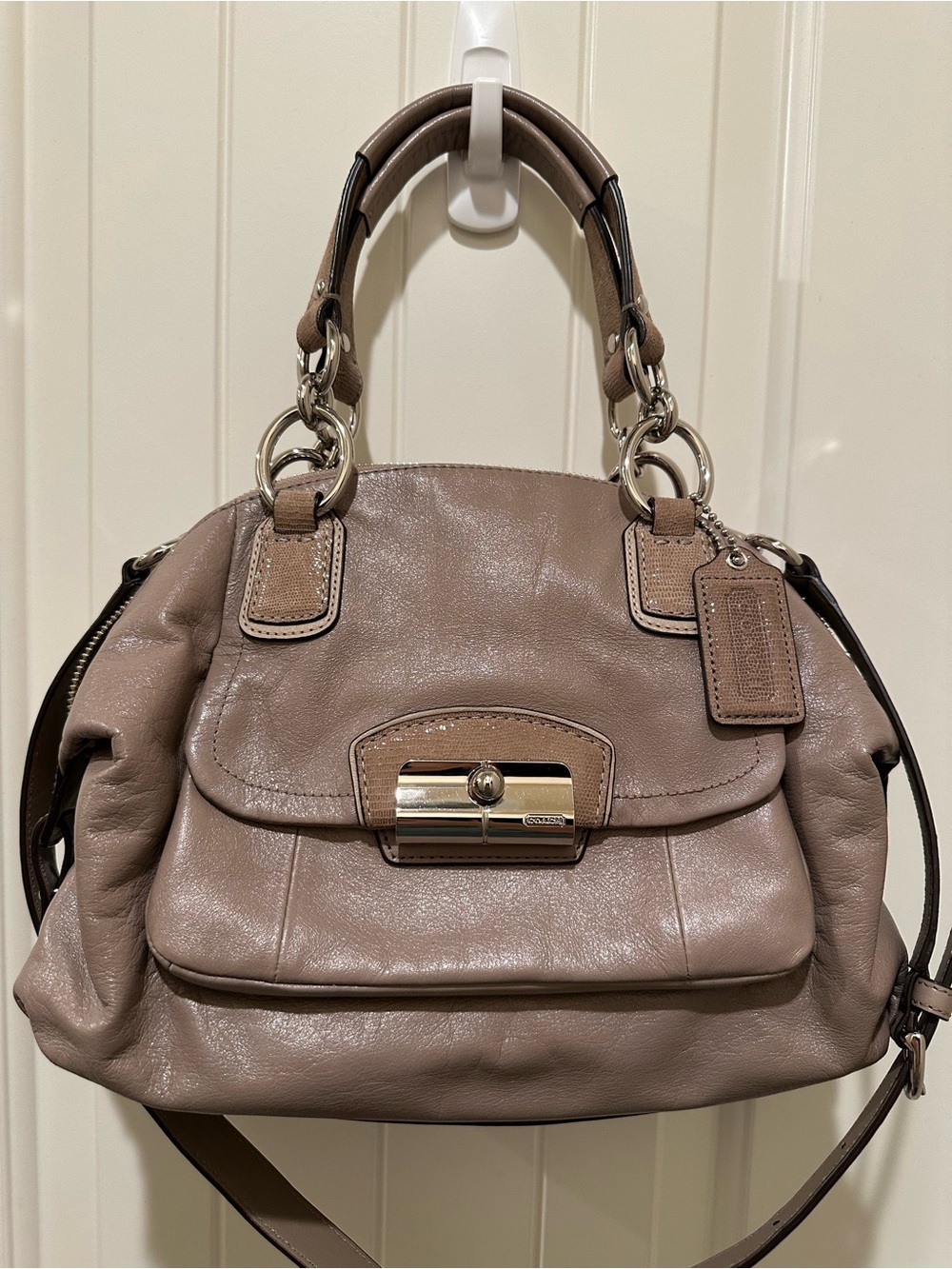 Coach Kristen Domed Satchel convertible bag - Picture 1 of 4